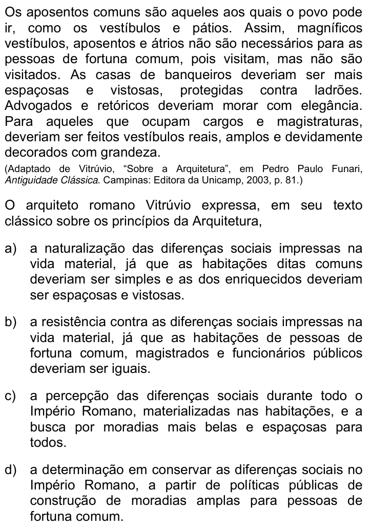 Questão 57 no caderno Q da UNICAMP 2021