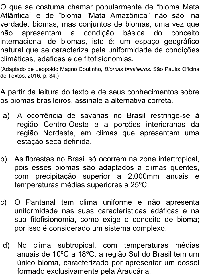 Questão 70 no caderno Q da UNICAMP 2021