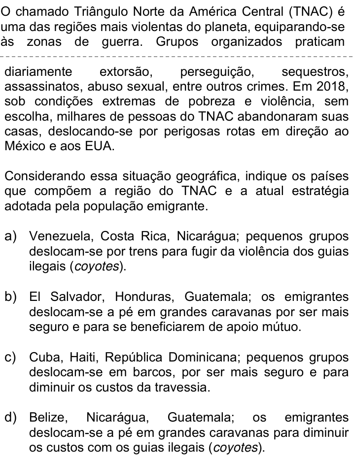 Questão 22 no caderno Q da UNICAMP 2020