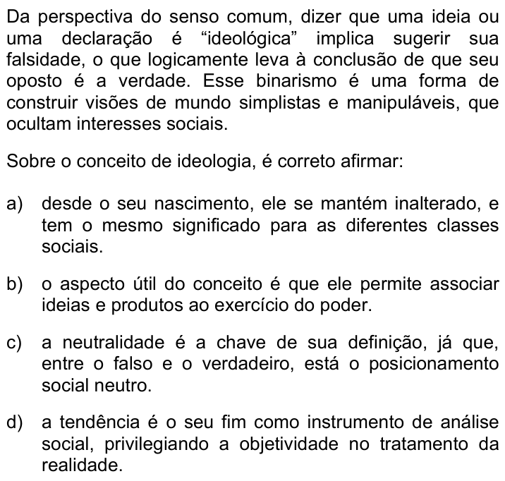 Questão 29 no caderno Q da UNICAMP 2020