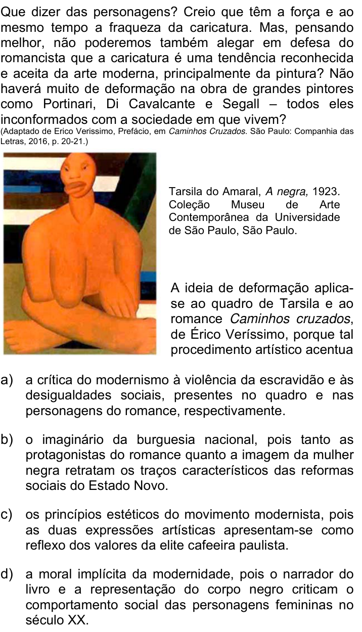 Questão 81 no caderno Q da UNICAMP 2020