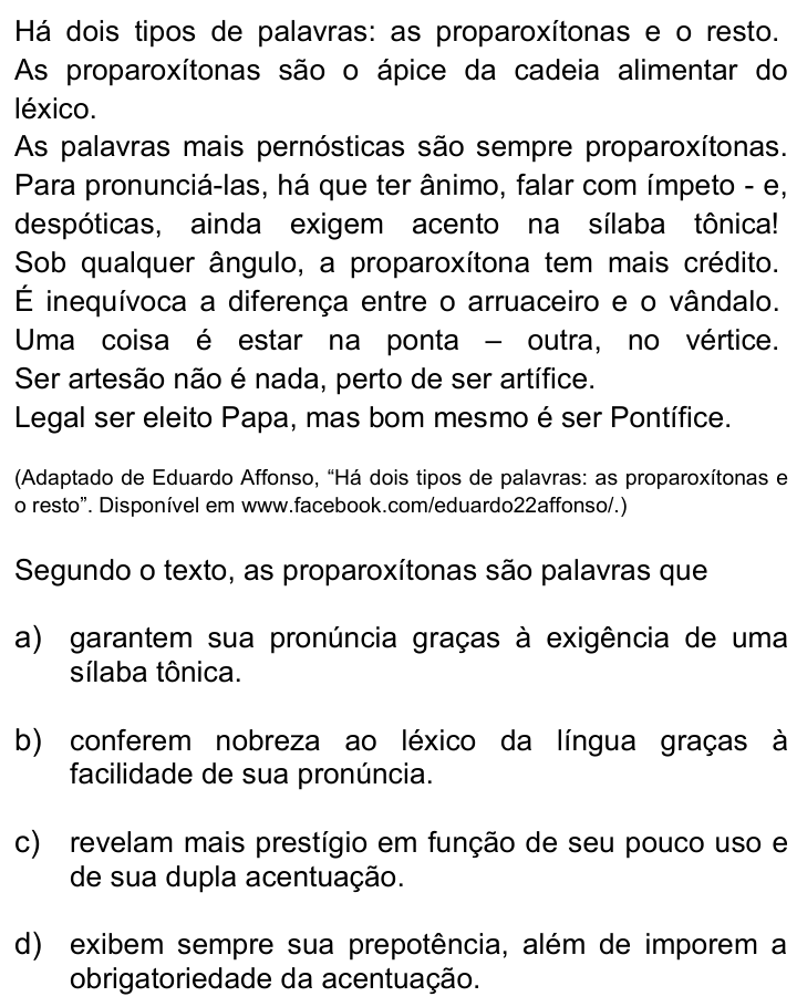Questão 2 no caderno Q da UNICAMP 2019