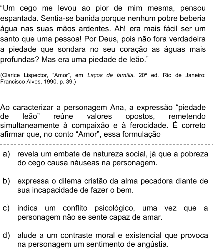 Questão 8 no caderno Q da UNICAMP 2019