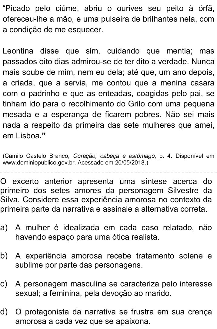 Questão 13 no caderno Q da UNICAMP 2019