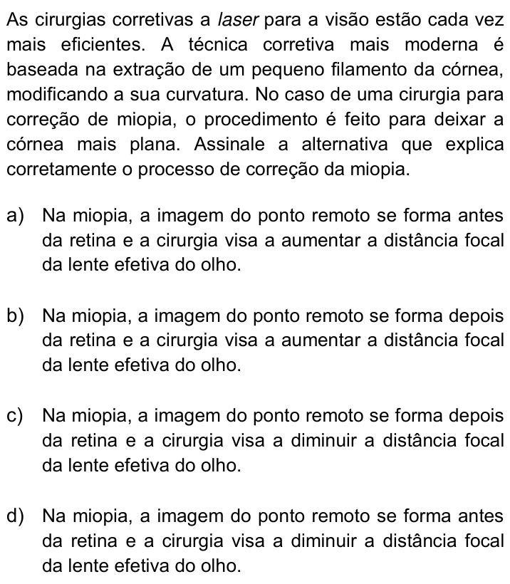 Questão 46 no caderno Q da UNICAMP 2019