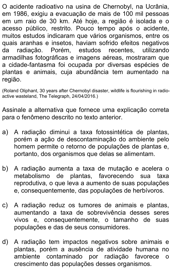 Questão 51 no caderno Q da UNICAMP 2019