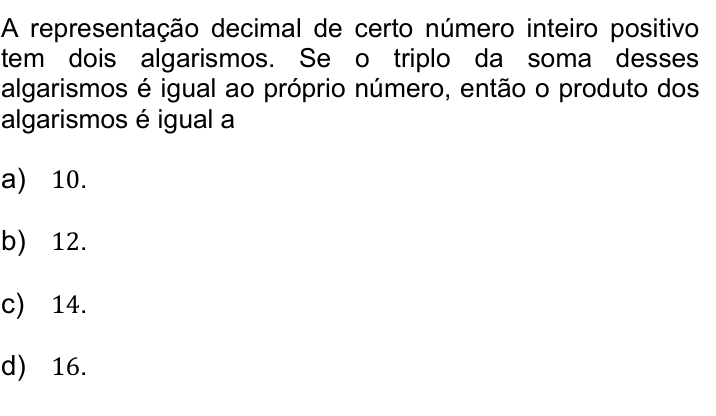 Questão 61 no caderno Q da UNICAMP 2019