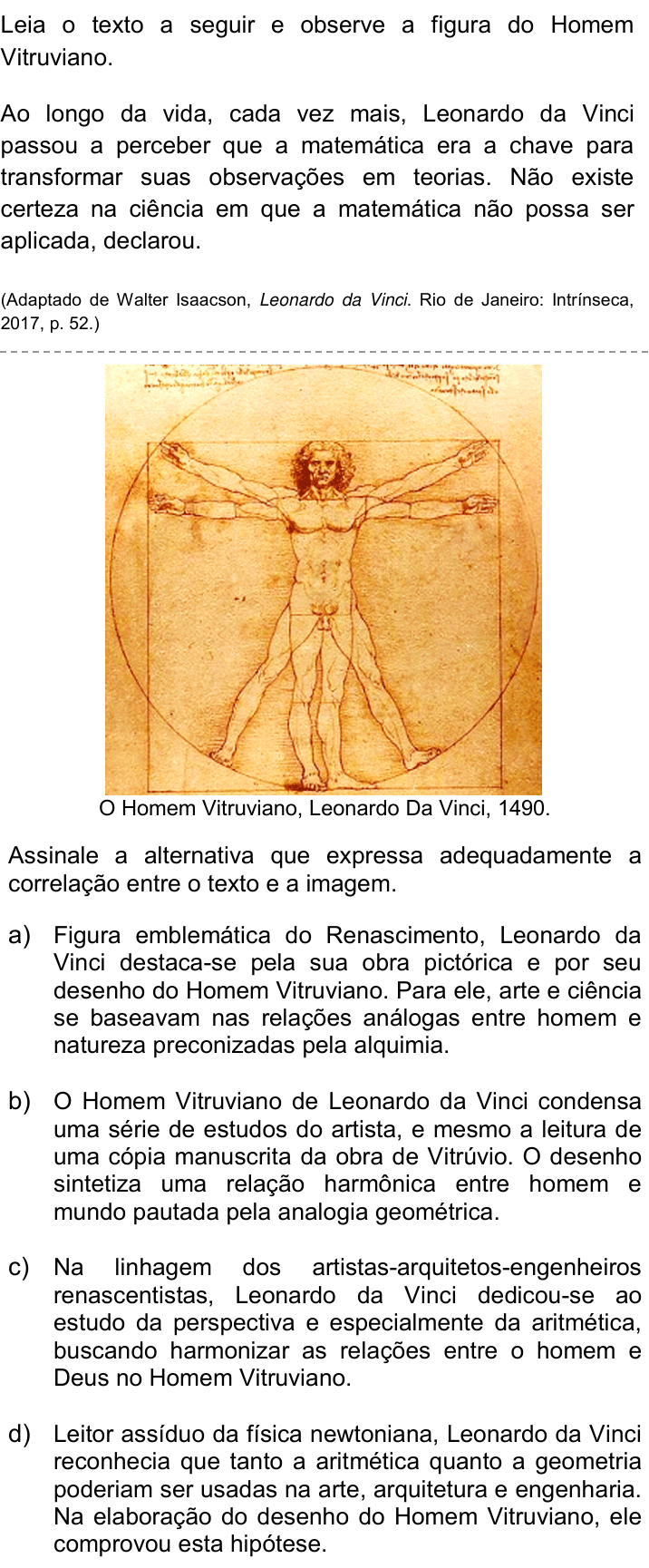 Questão 73 no caderno Q da UNICAMP 2019