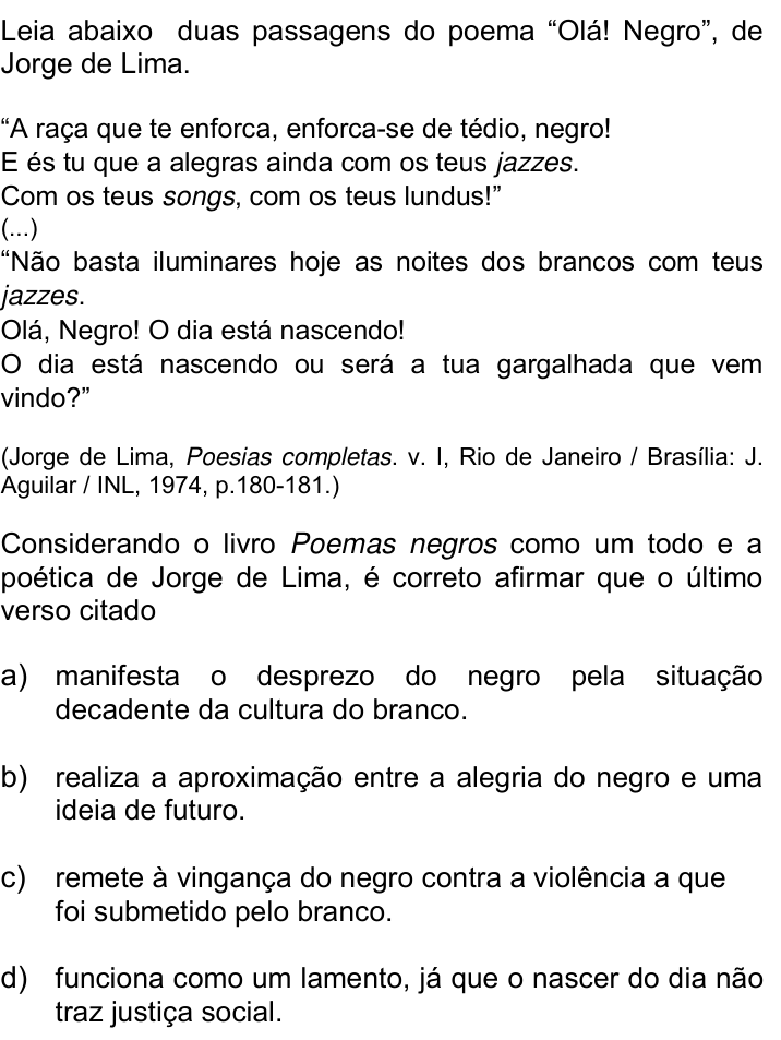 Questão 11 no caderno Q da UNICAMP 2018