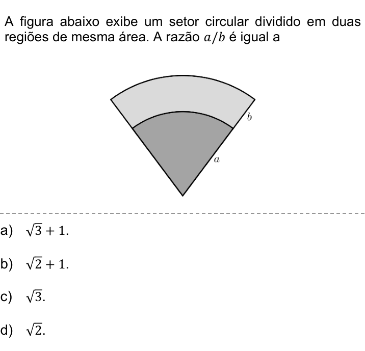 Questão 22 no caderno Q da UNICAMP 2018