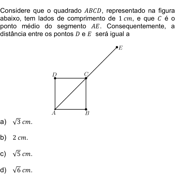 Questão 23 no caderno Q da UNICAMP 2018