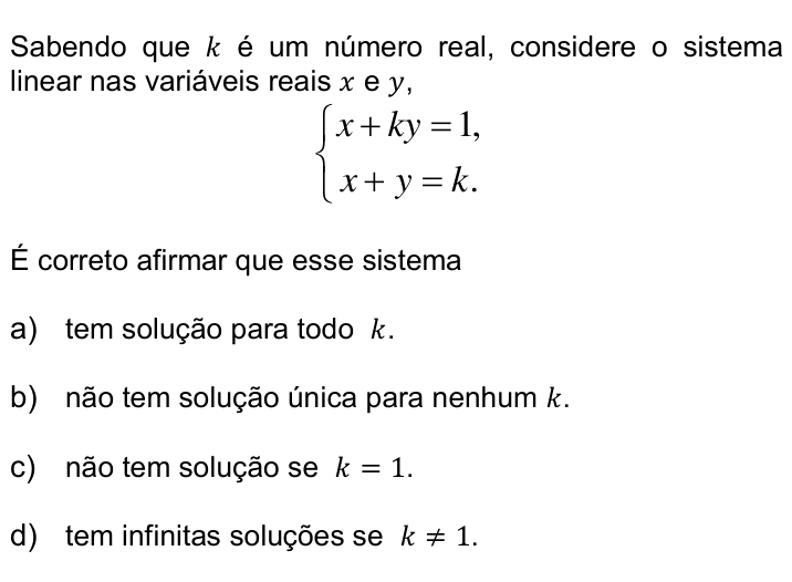 Questão 26 no caderno Q da UNICAMP 2018