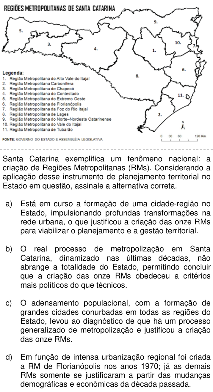 Questão 75 no caderno Q da UNICAMP 2018