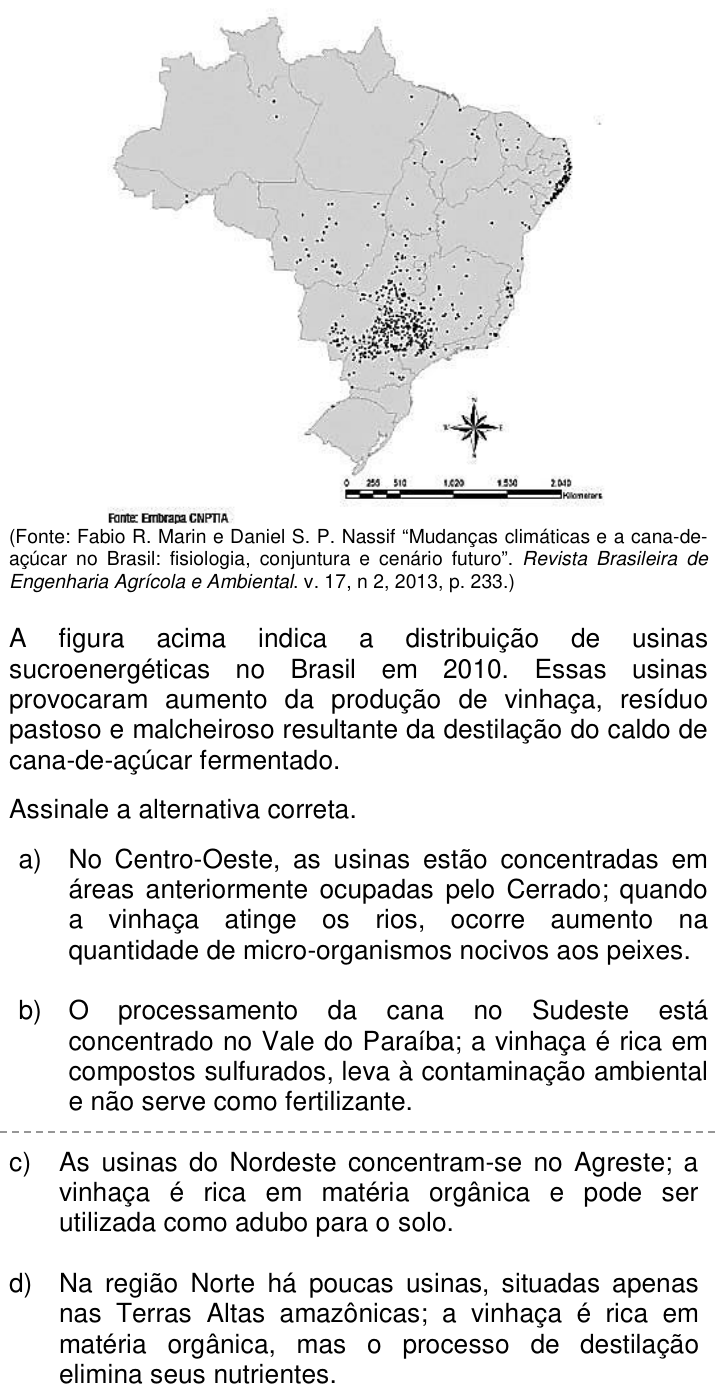 Questão 80 no caderno Q da UNICAMP 2018