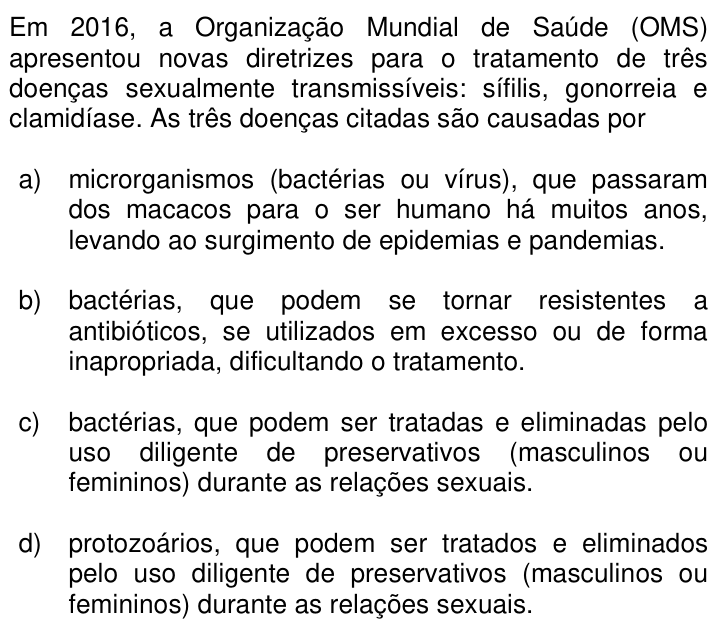 Questão 84 no caderno Q da UNICAMP 2018