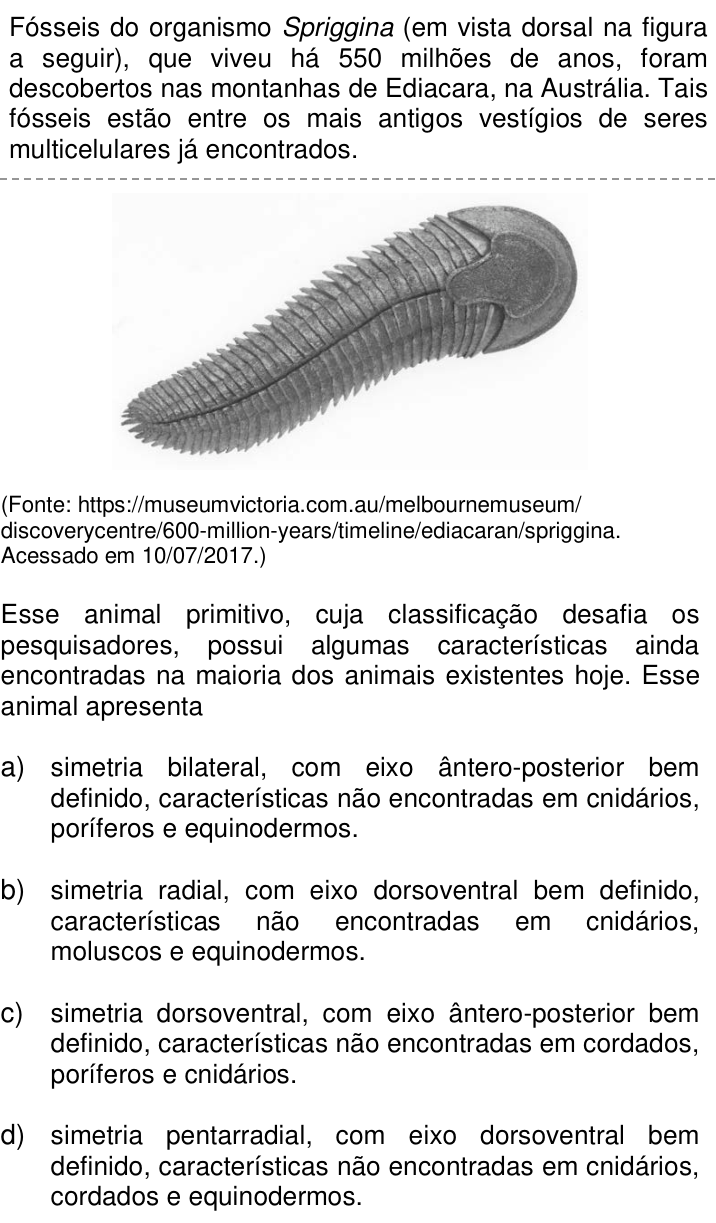 Questão 85 no caderno Q da UNICAMP 2018