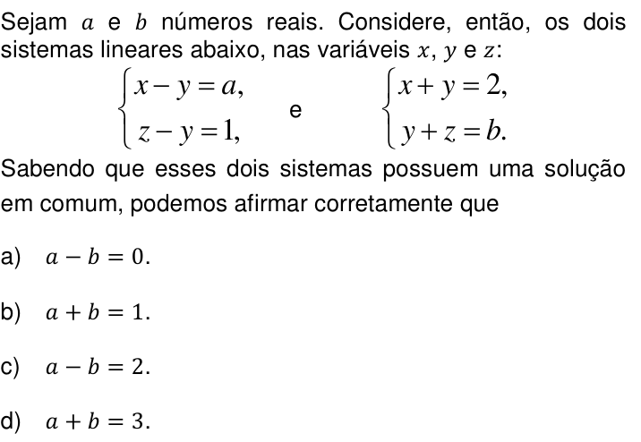 Questão 21 no caderno Q da UNICAMP 2017