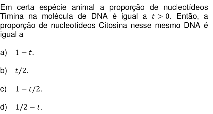 Questão 27 no caderno Q da UNICAMP 2017