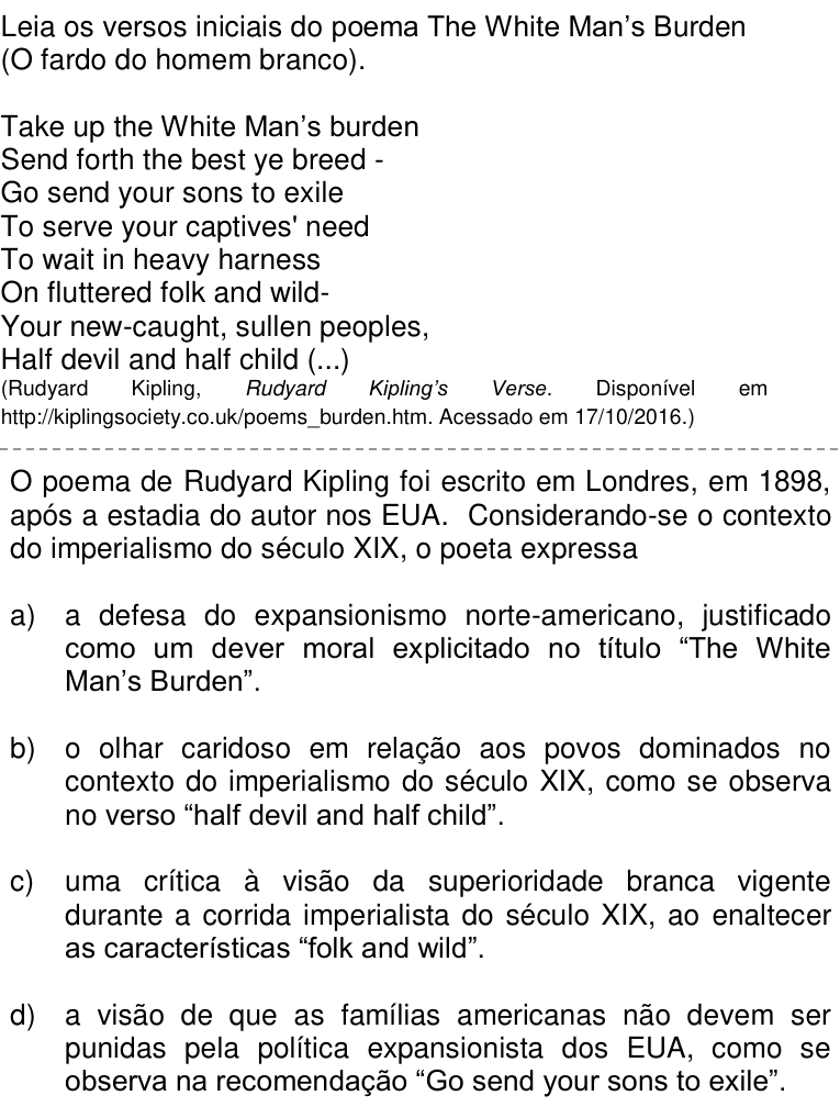 Questão 33 no caderno Q da UNICAMP 2017