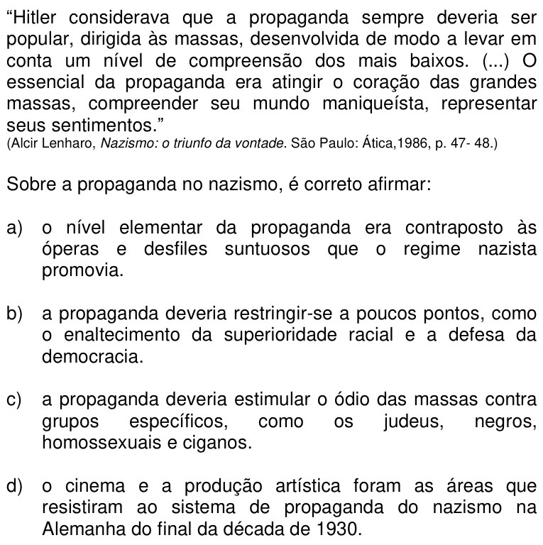 Questão 52 no caderno Q da UNICAMP 2017