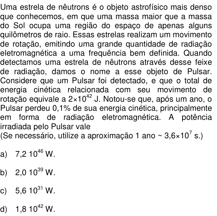 Questão 60 no caderno Q da UNICAMP 2017