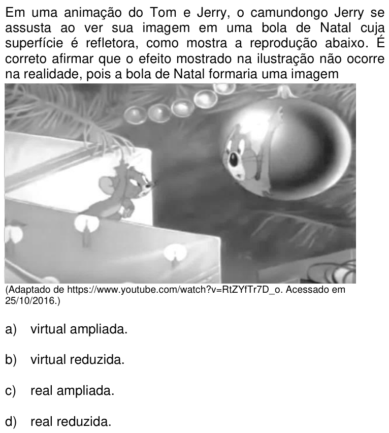 Questão 65 no caderno Q da UNICAMP 2017
