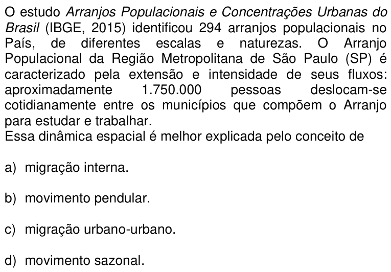 Questão 70 no caderno Q da UNICAMP 2017
