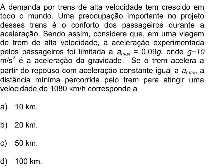 Questão 2 no caderno Q da UNICAMP 2016