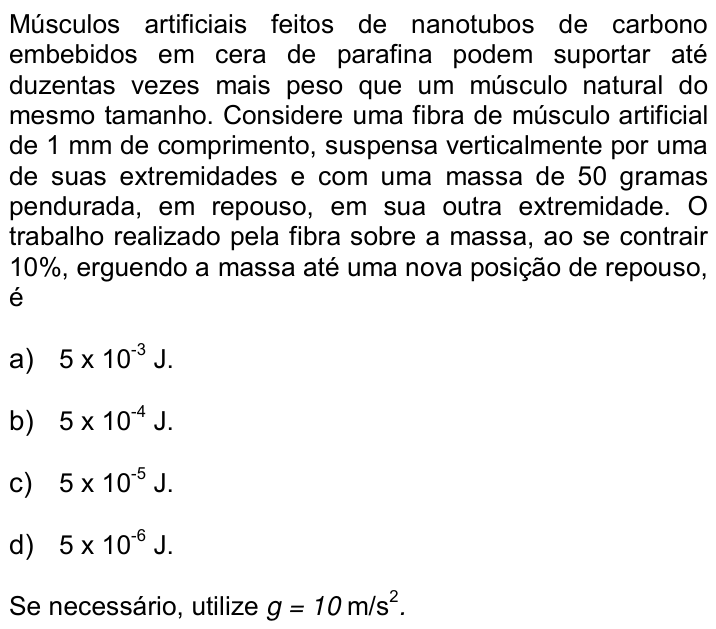 Questão 4 no caderno Q da UNICAMP 2016