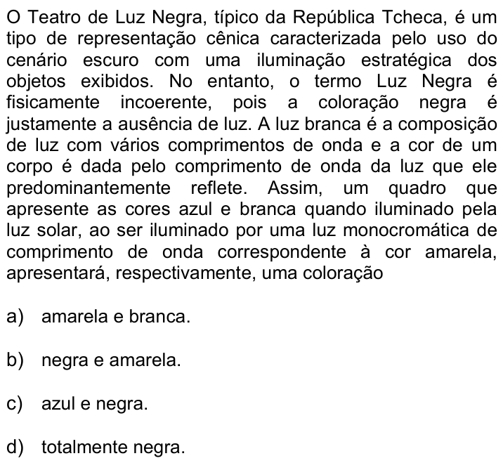 Questão 5 no caderno Q da UNICAMP 2016