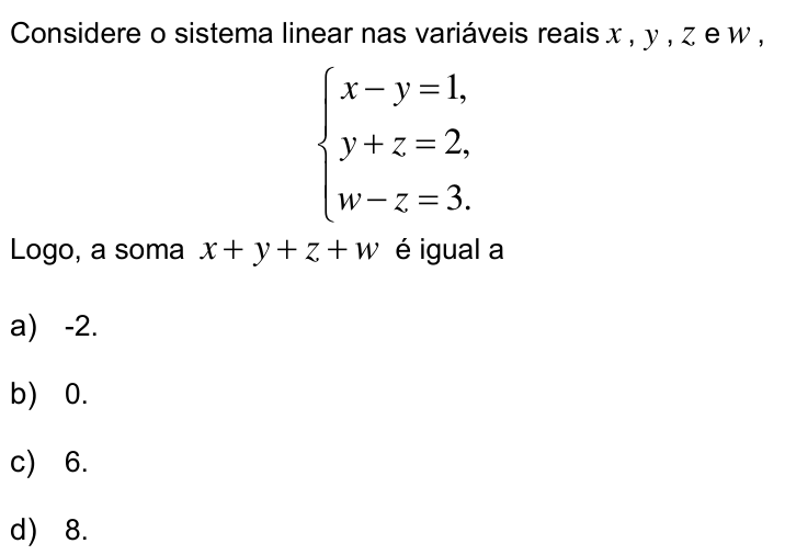Questão 48 no caderno Q da UNICAMP 2016