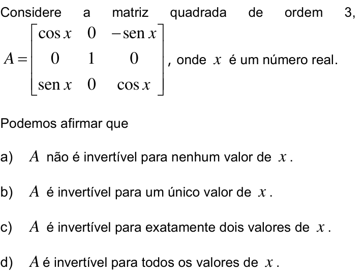 Questão 49 no caderno Q da UNICAMP 2016
