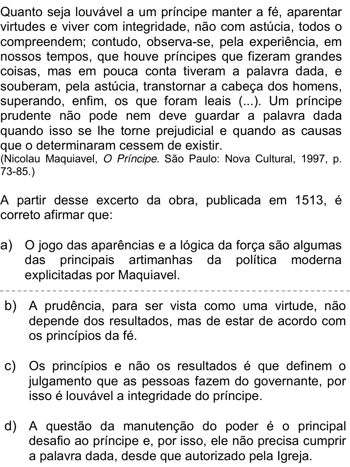 Questão 56 no caderno Q da UNICAMP 2016