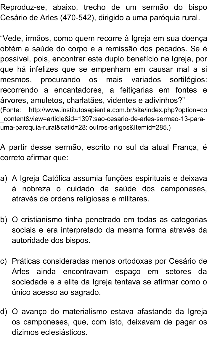 Questão 58 no caderno Q da UNICAMP 2016