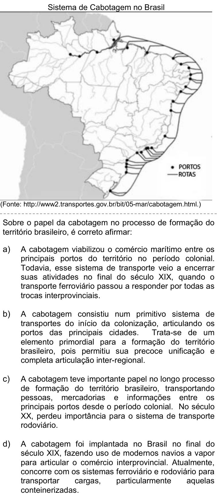 Questão 69 no caderno Q da UNICAMP 2016