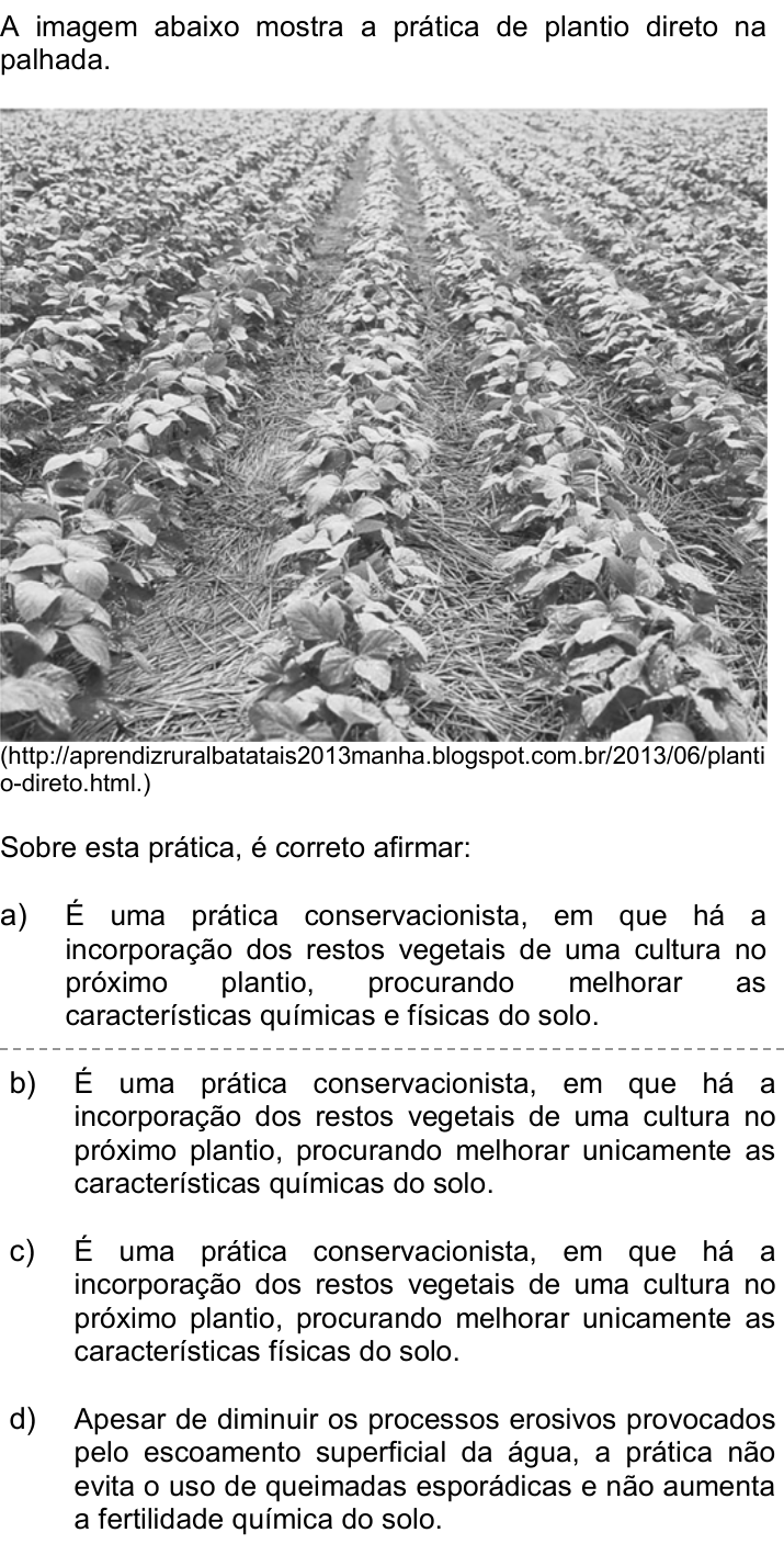 Questão 72 no caderno Q da UNICAMP 2016