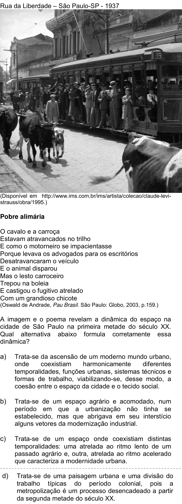 Questão 76 no caderno Q da UNICAMP 2016