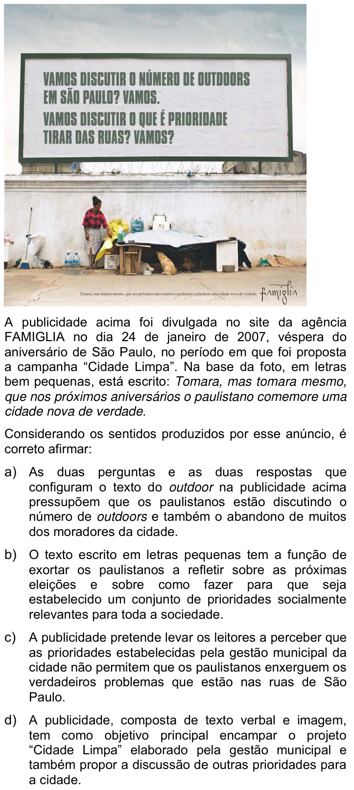 Questão 79 no caderno Q da UNICAMP 2016