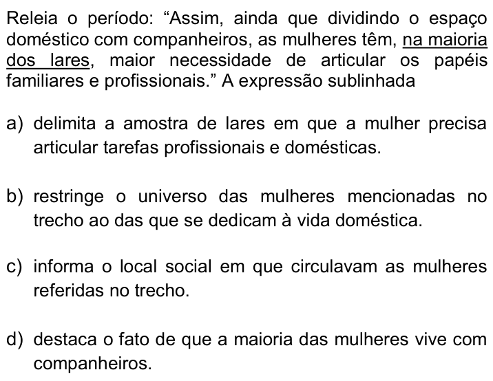 Questão 3 no caderno Q da UNICAMP 2015