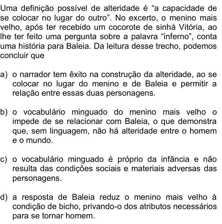 Questão 9 no caderno Q da UNICAMP 2015