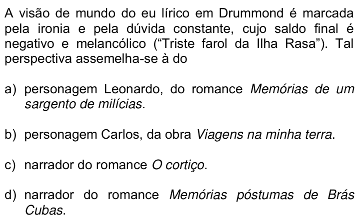 Questão 13 no caderno Q da UNICAMP 2015