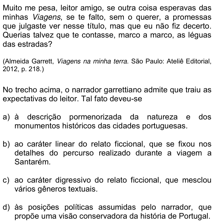 Questão 14 no caderno Q da UNICAMP 2015