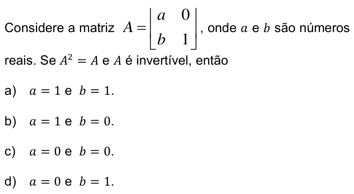 Questão 20 no caderno Q da UNICAMP 2015