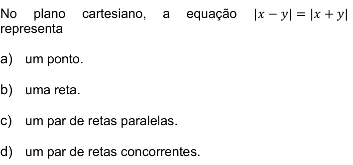Questão 24 no caderno Q da UNICAMP 2015