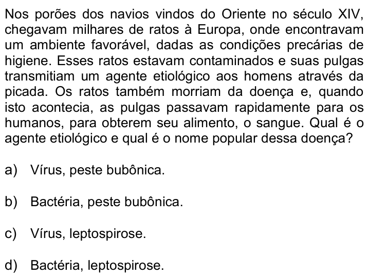 Questão 48 no caderno Q da UNICAMP 2015
