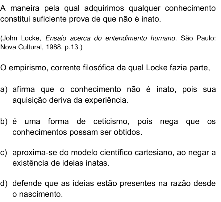 Questão 50 no caderno Q da UNICAMP 2015