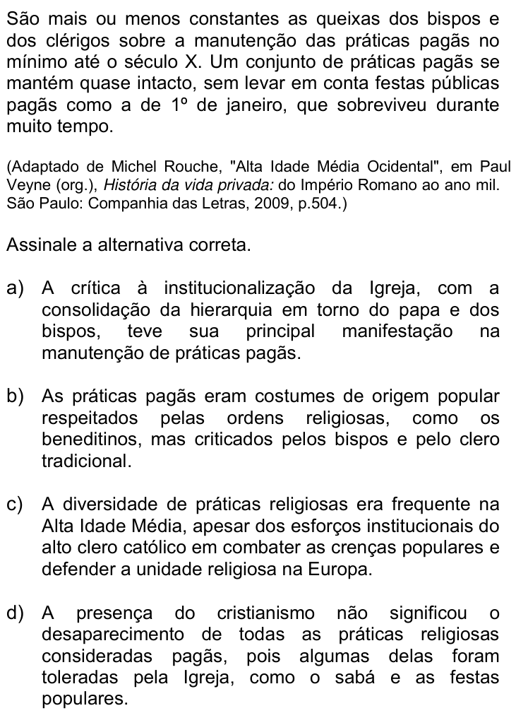 Questão 52 no caderno Q da UNICAMP 2015