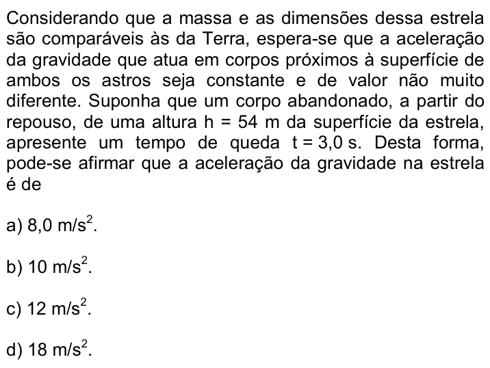 Questão 61 no caderno Q da UNICAMP 2015