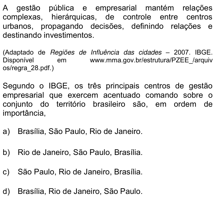 Questão 73 no caderno Q da UNICAMP 2015