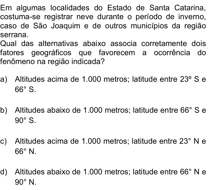 Questão 77 no caderno Q da UNICAMP 2015